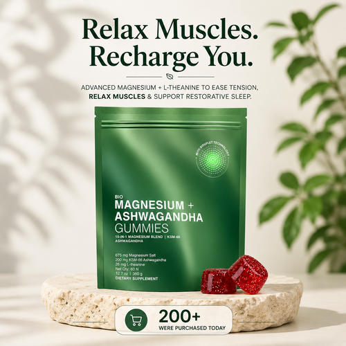 Ultra Absorption Micro-Bead Magnesium Gummies